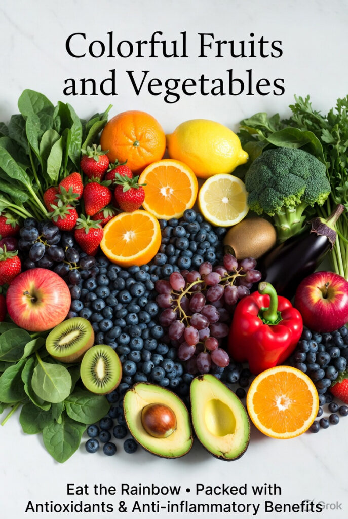 Colorful Fruits and Vegetables: Nature's Anti-Inflammatory Arsenal