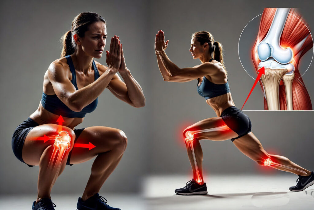 squats with joint pain